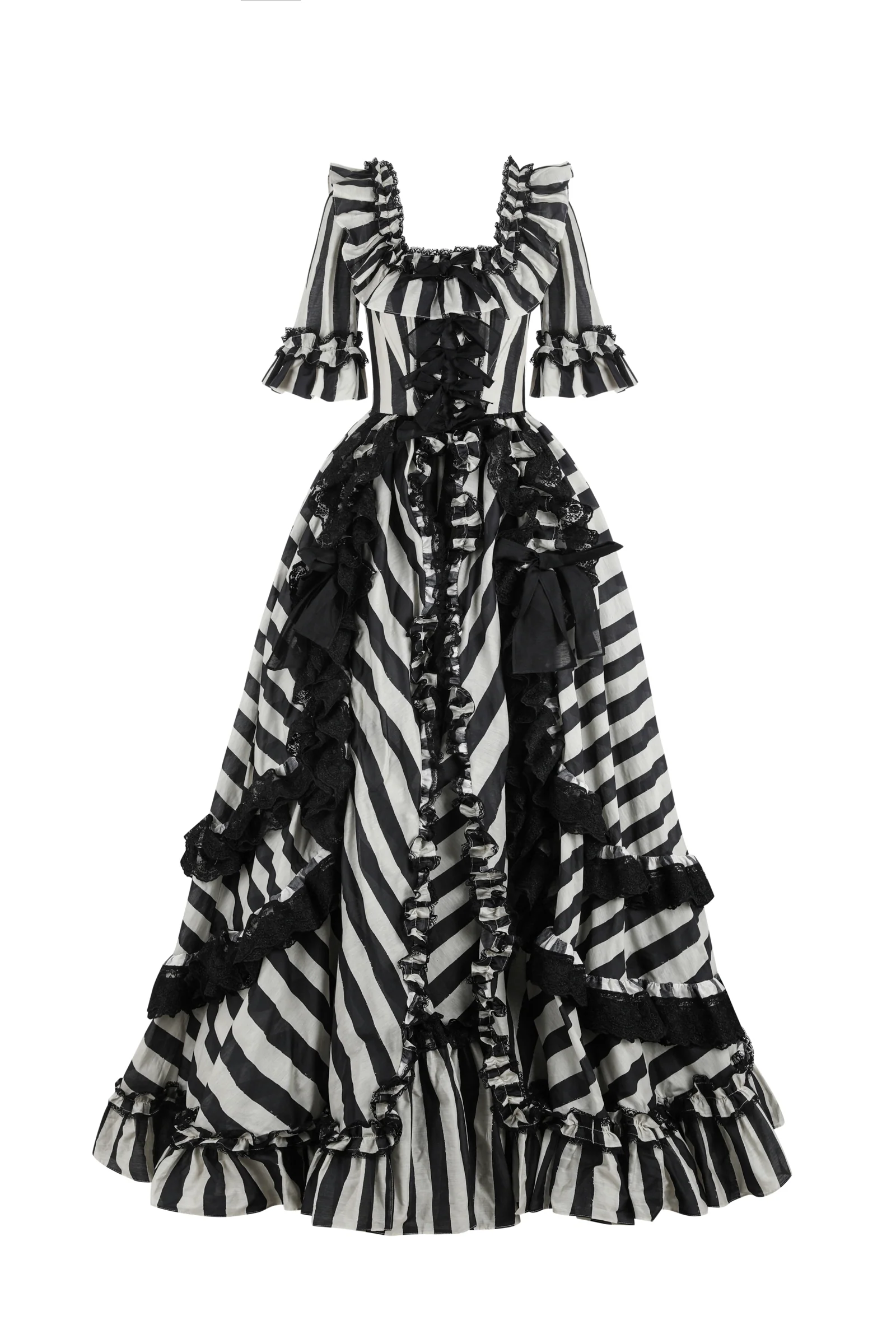 The Buccaneer Silk Organdy Antoinette Gown - Image 7