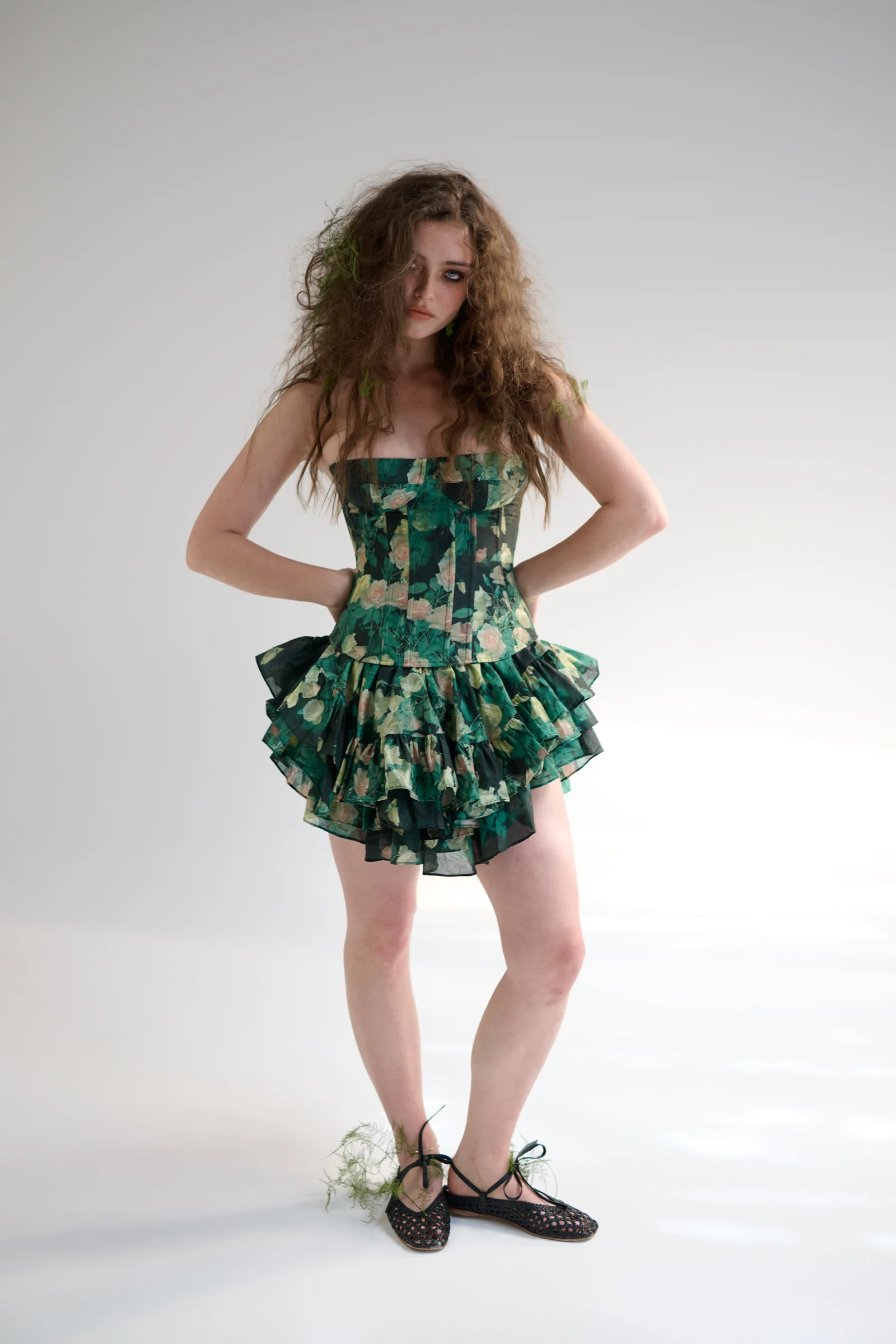The Enchantment Silk Bustier Corset - Image 10
