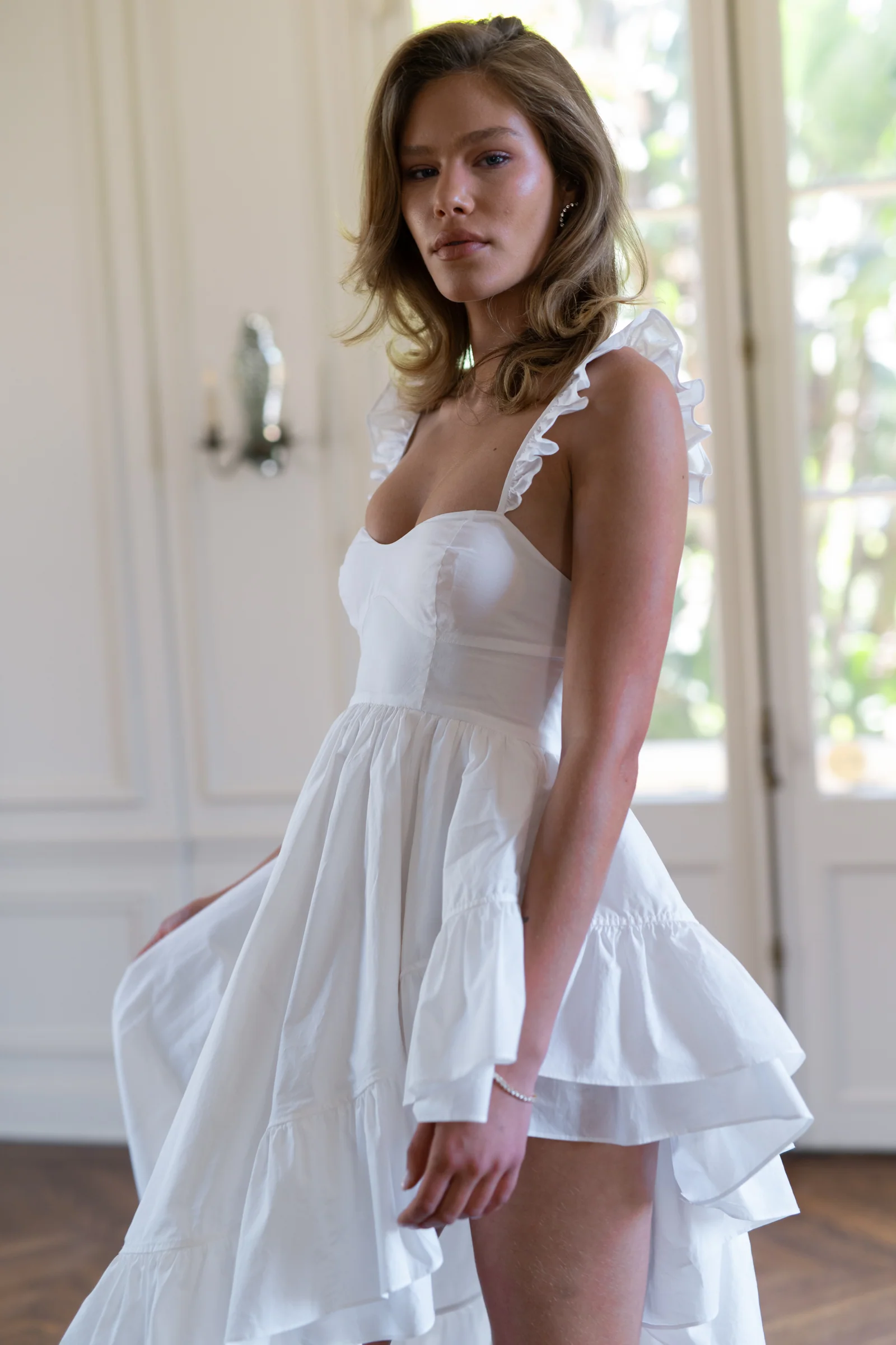 Legs For Days Dress in Ivory - Image 8