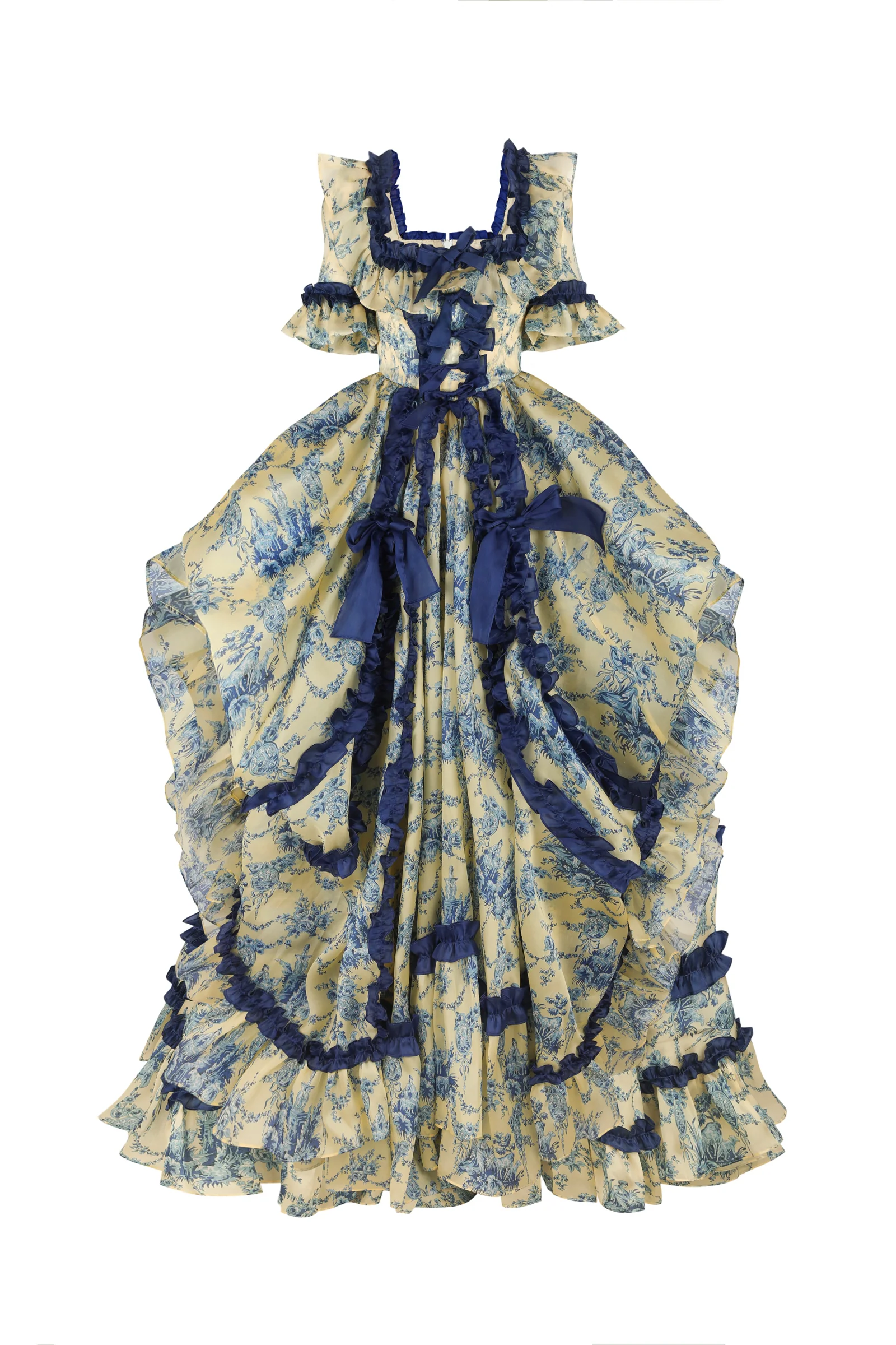 The Silk Satin Lumière Antoinette Gown - Image 9