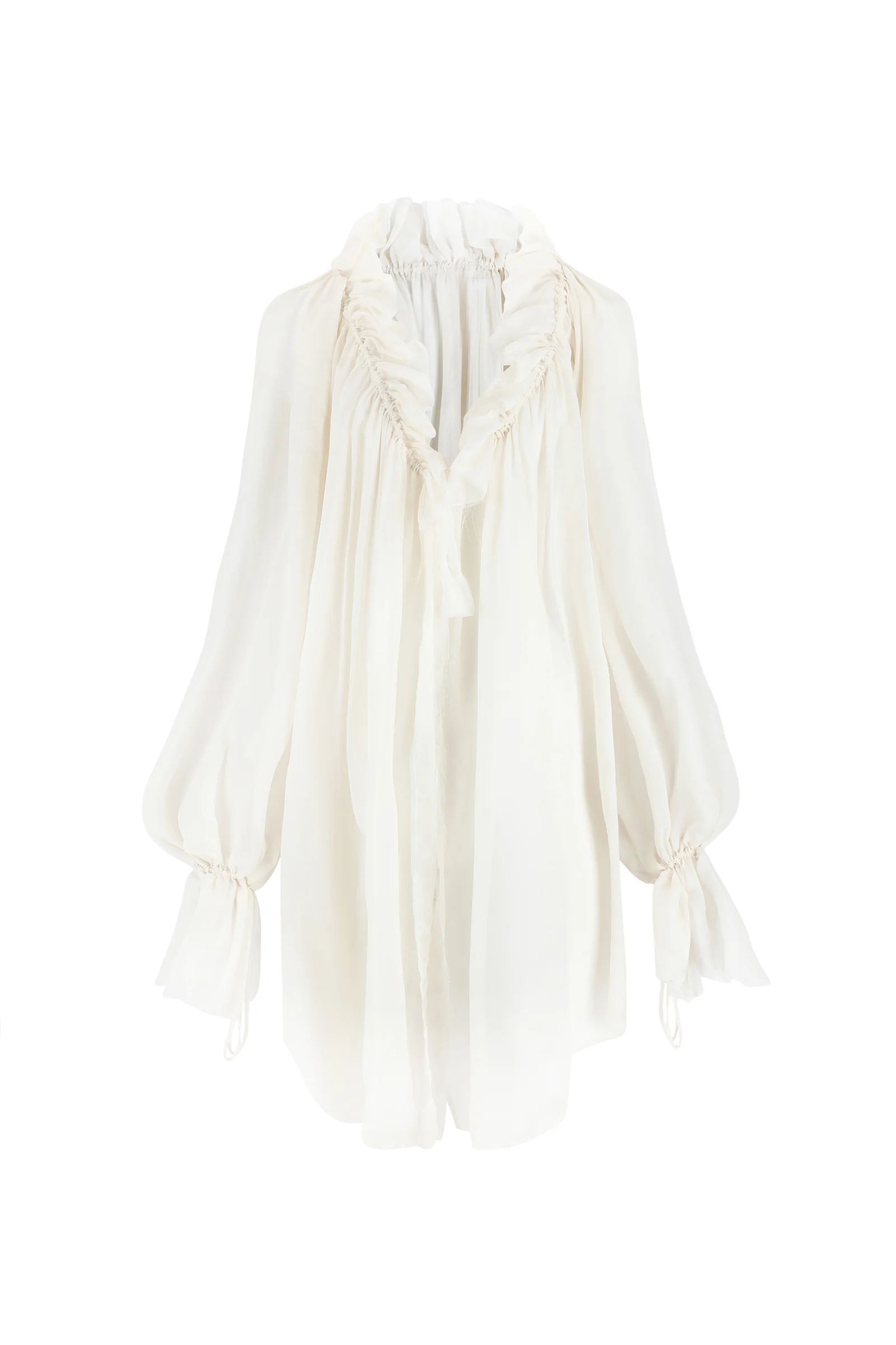 The Silk Vanilla Shakespeare Blouse - Image 7